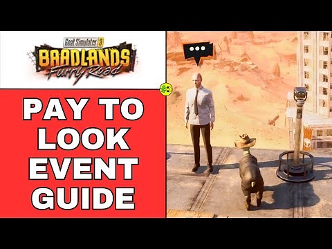 Goat Simulator 3 Baadlands - Pay-To-Look Event Guide