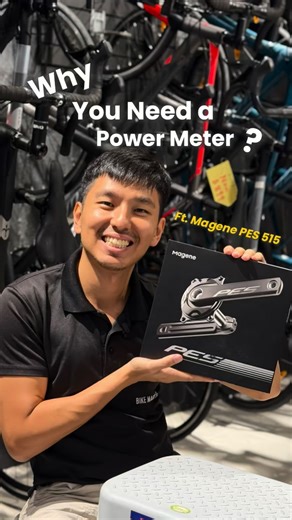 15 reactions | New to cycling and not sure why you need a power meter for your training? Watch this video — we break down exactly how a power meter helps you train smarter, track real effort, and improve faster. The Magene PES 515 (crank-based) is now available in 160mm, 170mm, and 175mm in store. DM us if you’d love to learn more! #magenepes515 #powermeter #cyclinggear #bikemartsg | Bikemart SG | Facebook