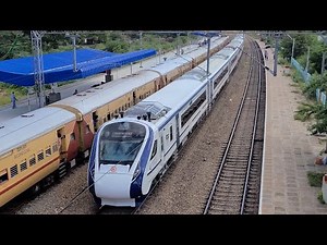 Inaugural Vande Bharat Express speeds into Madurai - 4 camera capture