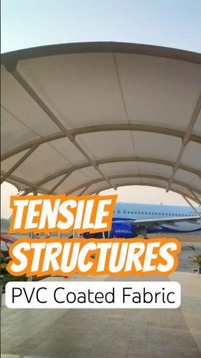 Why LUCKY-TECH PVC Fabric is the Best for Tensile Structures!