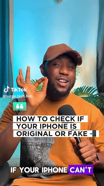 Check If Your iPhone Is Original or Fake Easily