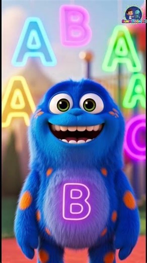 Can You Feed the Hungry Alphabet Monster? 🍎👾 (A to Z Challenge) #Shorts #ABC