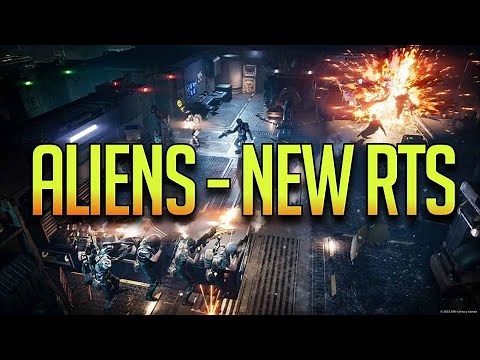 Aliens: Dark Descent | First Gameplay of New RTS