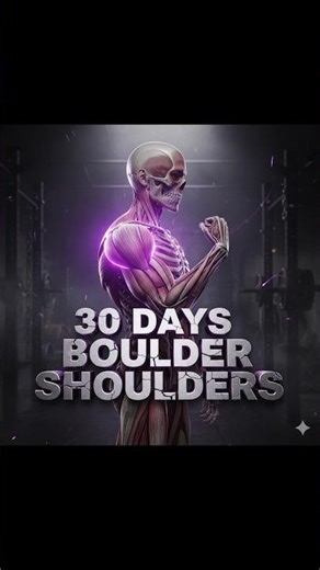 30 Days of Boulder Shoulders: The Cannonball Delts 💣🔥| #shorts #workout #fitness