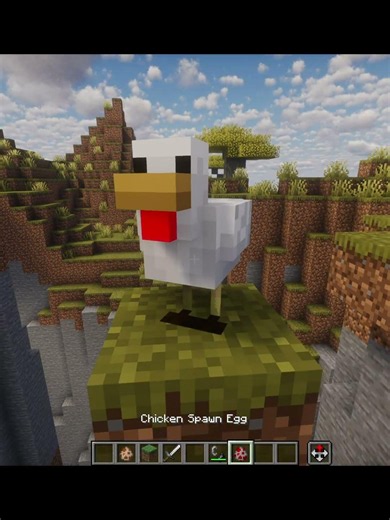 MINECRAFT FOX AND CHICKEN #minecraft