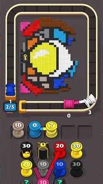 Yarn Loop Level 256- hard #gameplay