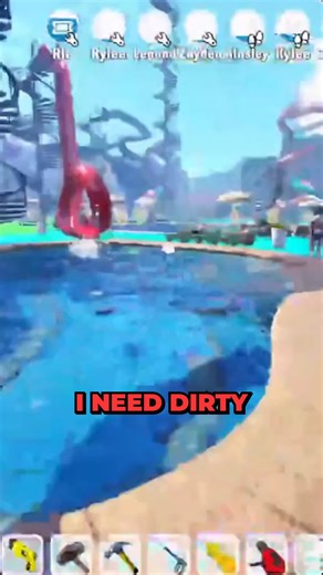 Orchestrating gross in-game chaos — streamer desperately tries to get someone to poop in a virtual pool (hilarious reactions)