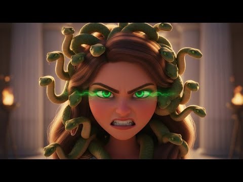Medusa - The Forgotten Victim | Athena’s Wrath - Medusa's Animation Story #medusa