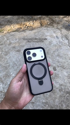 Magnetic Ring Phoneholder Case for iPhone