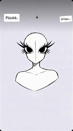 pause & draw challenge #drawing#kawaii#asethethic