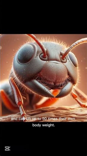 Amazing Ant Facts | The Strongest and Smartest Tiny Insects #facts #wildlife #natureshorts