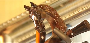 26K views · 103 reactions | The horsehead fiddle is a traditional musical instrument of the Mongolian ethnic group in China, where it has earned the nickname "piano of the grassland." Carving the horsehead design, hand-painting it more than a dozen times, installing it, and tuning it are just a few of the many steps involved in making a horsehead fiddle. As important as the craftsman's technical expertise is, so is the artisan's ear for the ideal tone. #ZhongWenBaoHe | Discover China | Facebook