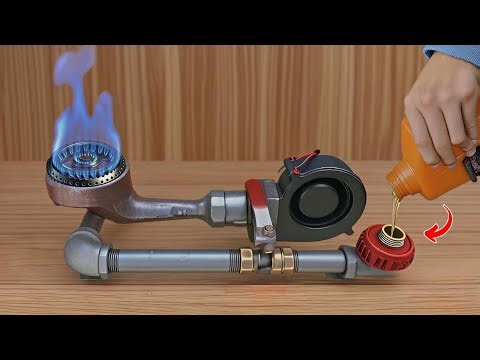 Millions Dont Know That Waste Oil Is a Gold Mine! DIY 3-in-1 Burner Stove