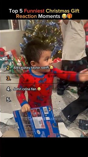 Top 5 Funniest Christmas Gift Reaction Moments (Kids Going Crazy!) 😂🎁