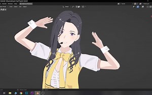 Blender 3.3 ！制作动漫女性角色！