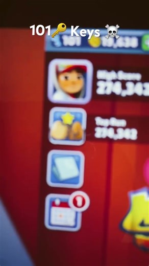 101 Keys Subway Surfers ☠️