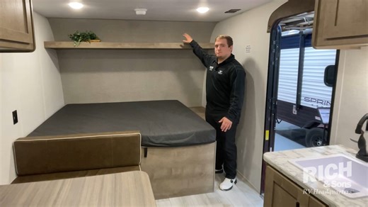 Take a quick walk-through of the 2025 Springdale 1800BH with Rich & Sons RV Headquarters RV Product Specialist Tate Felber. See the compact bunkhouse layout, functional kitchen, dedicated sleeping spaces, and smart storage, perfect for families who want a lightweight, easy-to-tow camper. View photos, specs, and availability: https://richsonsrv.live/2p84msmx Schedule a viewing with Tate: Call or text 308-217-3244 This unit is available at: Rich & Sons RV Headquarters 5112 South Antelope Drive, Gr