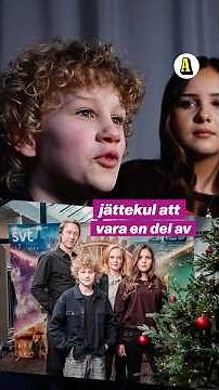 De är med i årets julkalender ”Tidstjuven”