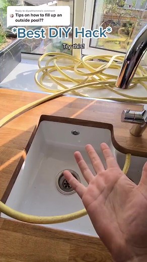4.6M views · 24K reactions | Want to easily fill a pool with water?...
