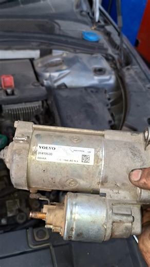 Volvo S90 Self Starter Removal #volvo #mechanic