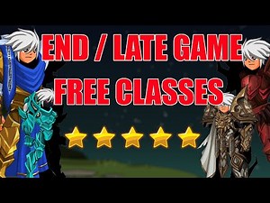 AQW Free Farmable End / Late Game Classes | Solo - Support - Farming