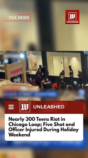 TWT UNLEASHED on Instagram: "A crowd of nearly 300 juveniles flooded Chicago’s Loop during the city’s Christmas Tree Lighting weekend, triggering a violent riot that left at least five people shot—one critically—and a police officer hospitalized after being hit with mace and stun guns. The incident mirrors last year’s “teen takeover” and raises renewed concerns about youth violence, downtown security, and whether current city strategies are enough to manage large, fast-moving crowds. #chicago #c