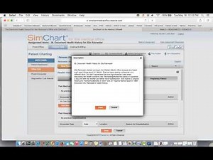 Document Health History for Ella Rainwater