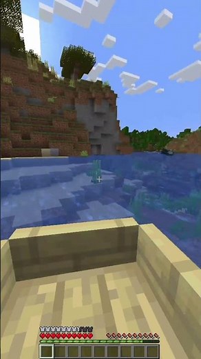 How to ride a boat in minecraft