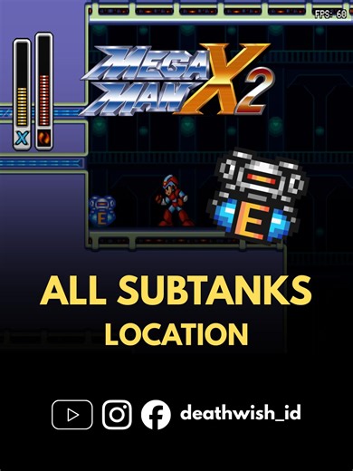 Mega Man X2 SNES: All Sub-Tanks Locations (Full Guide) . All Sub-Tank locations revealed in Mega Man X2 (SNES) ⚡ A must-have guide for survival and boss fights, especially if you’re playing on a PC emulator, modern controller, or mechanical keyboard setup. Classic 16-bit game design that still feels efficient, technical, and perfectly tuned on modern hardware. 🎮 Retro optimization 🖥️ PC & emulator friendly ⌨️ Old-school mechanics, modern control . Discover all Sub-Tank locations in Mega Man X2