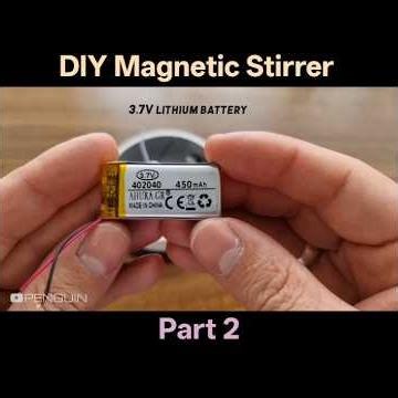 How To Make Portable Magnetic Stirrer At Home PART-2 😱⚡ DIY MAGNETIC STIRRER #shortsfeed #shorts