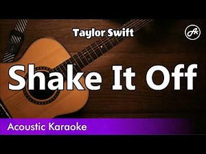 Taylor Swift - Shake It Off (SLOW karaoke acoustic)