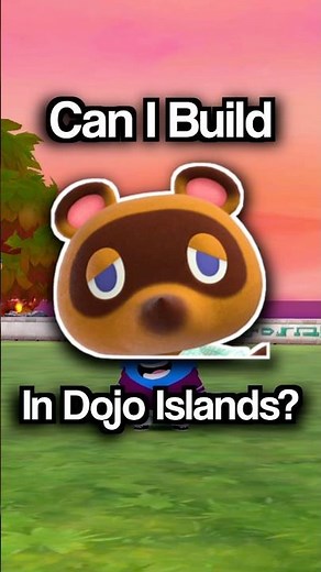 Can I Build Tom Nook from Animal Crossing in Dojo Islands? 🦝💰