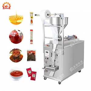 [Hot Item] Dzd-220jb Fully Automatic Mini Pouch Chilli Jam Peanut Butter Honey Sachet Packaging Machine
