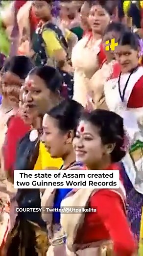 106K views · 943 reactions | Assam Creates World Records With Over 11,000 Bihu Dancers, Musicians | Indiatimes | Facebook