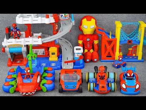 Marvel Spiderman Collection Unboxing Review| LEGO Spidey Playground Playset|Fast and Friendly Garage