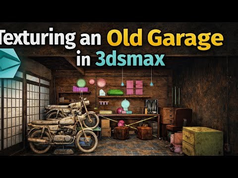 How to Texture an Old Garage in 3ds Max (Realistic Workflow)