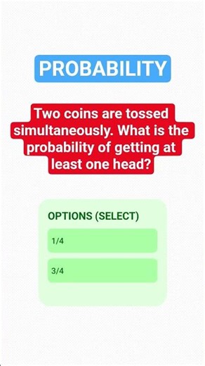 PROBABILITY MCQ | HEAD AND TAIL — COIN | SSC CLASS 10
