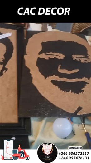 ‼️📣NOVIDADE 📣‼️ Não são apenas quadros… São obras rústicas esculpidas em madeira, criadas para quem valoriza a autenticidade. Cada retrato, cada animal, cada detalhe é feito para trazer vida e alma ao seu espaço. A sua parede merece mais do que decoração, merece CAC Décor.✨ ⚡ Garanta já a sua peça exclusiva ⚡ 936 272 917 | Cac Decor