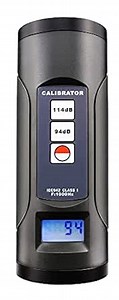 HFBTE Digital Sound Level Meter Calibrator Digital Noise Decibel Calibration with Sound Pressure 94 dB and 114 dB Accuracy 0.3 dB Sensitivity Calibration of 1" and 1/2" Microphones: Amazon.com: Industrial & Scientific
