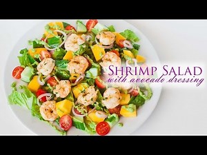 Shrimp Salad with Avocado Dressing