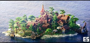 Tropical Island Minecraft Map