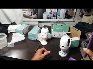 Step-by-step installation of the v360pro Wi-Fi camera.