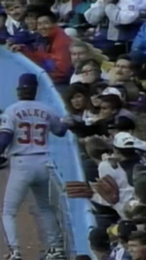 4/24/1994: Larry Walker Forgets How Many Outs There Are #dodgers #mlb #bloopers #baseball