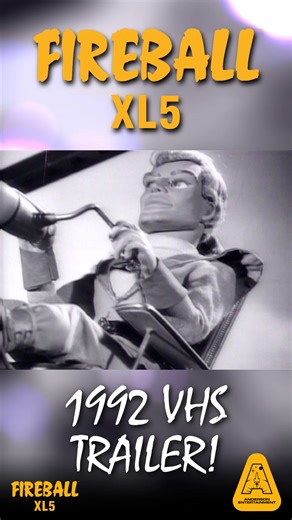 This 1992 trailer promoting Fireball XL5 on VHS is now older than the show itself was when this trailer was made! Sigh... #fireballxl5 #stevezodiac #gerryanderson #sylviaanderson #talkingpictures #spacepatrol #vhs #vhsnostalgia #trailer | Official Gerry Anderson