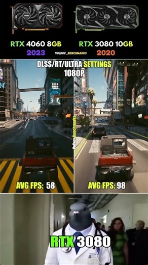 RTX 4060 vs RTX 3080 - Which Design Hides Weakness? #pcgaming