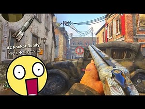 the HARDEST V2 ROCKET ATTEMPTED...😤(SNIPER SHOTGUN) - COD WW2