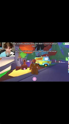 SEE GUYS I TOLD YOU I WASN'T CRAZY!!!! #flamingo #scooby #adoptme #scoobydoobydoo #2020