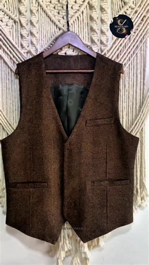 Sewionary on Instagram: "How to Sew a Perfect Vest | Every Stitch Matters! #howto #sewing #vest #DIY #diyprojects #sewingpattern #sewingtips #sewinghacks #sewingtutorial #sewingproject"
