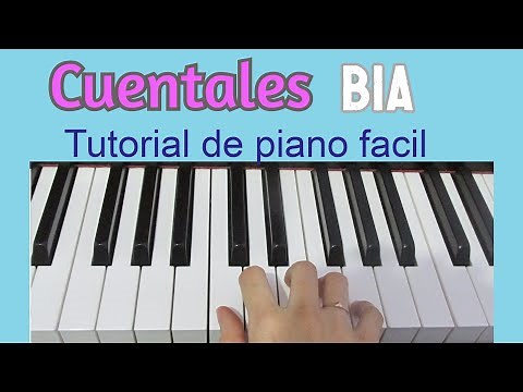 BIA - CUENTALES - TUTORIAL de PIANO FACIL - Mano Derecha - Parte 1
