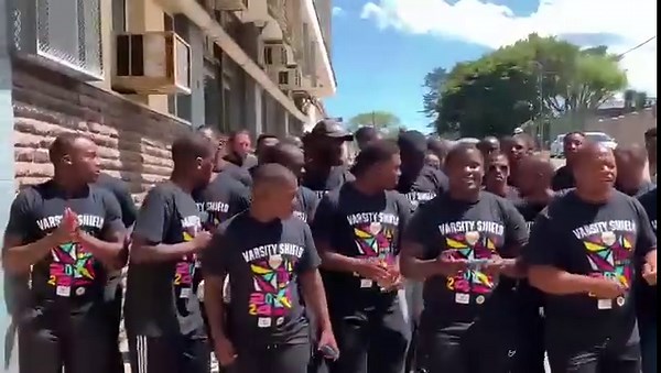 Entering the campus launch with that WSU fire 🔥 #RugbyThatRocks Walter Sisulu University | Varsity Cup